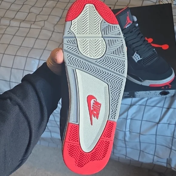 Jordan Black and Red Sneakers - Picture 12 of 12